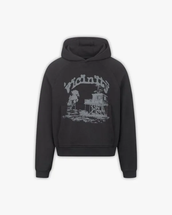 Shooting house hoodie black - Avenue Wear