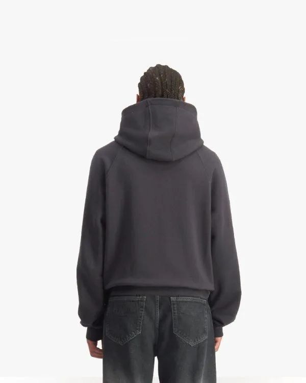 SHOOTING HOUSE ZIP HOODIE DARK GREY - Sweats & Hoodies - streetwear Avenue Wear