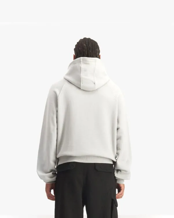 SHOOTING HOUSE ZIP HOODIE LIGHT GREY - Sweats & Hoodies - streetwear Avenue Wear