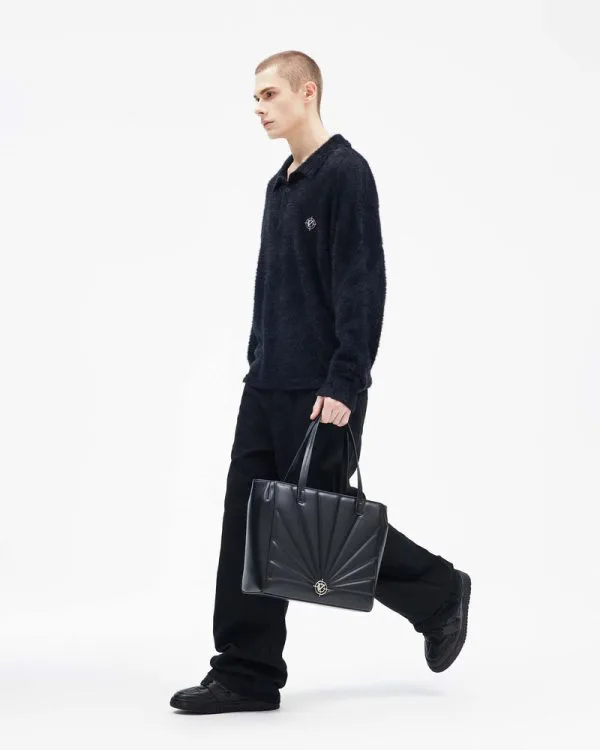SHOPPER BAG - BLACK - Accessoires - streetwear Avenue Wear