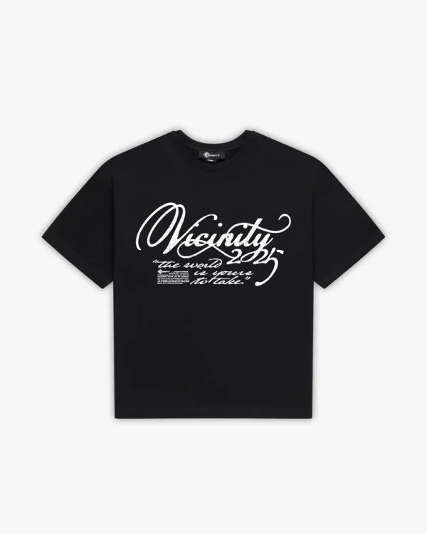Sinuous tee black - Avenue Wear