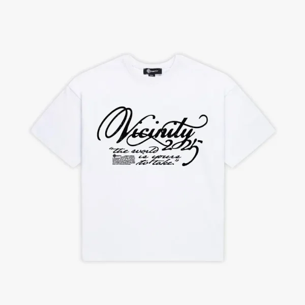 Sinuous tee white - Avenue Wear