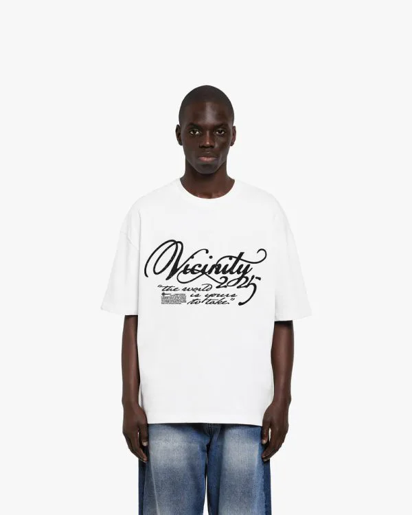 SINUOUS TEE WHITE - T-Shirts - streetwear Avenue Wear