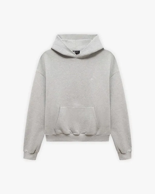 Softs hoodie grey melange - Avenue Wear