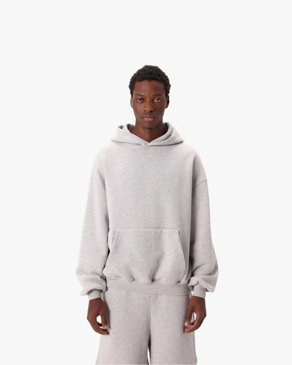 SOFTS HOODIE GREY MELANGE - Sweats & Hoodies - streetwear Avenue Wear