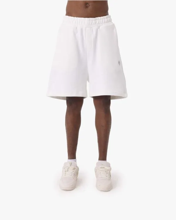 SOFTS SHORTS WHITE - Pantalons & Jorts - streetwear Avenue Wear