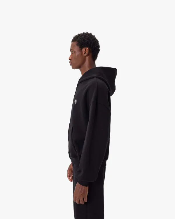 SOFTS ZIP-HOODIE BLACK - Sweats & Hoodies - streetwear Avenue Wear