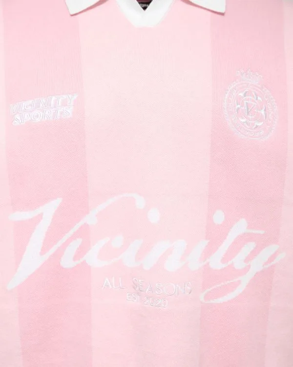 SPORTS TEAM JERSEY KNIT PINK - Jerseys - streetwear Avenue Wear