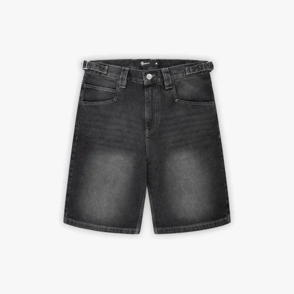Stone washed denim jorts - Avenue Wear