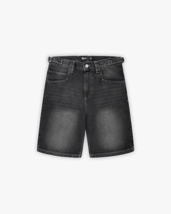 Stone washed denim jorts - Avenue Wear