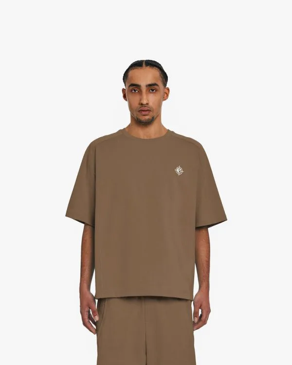 T-SHIRT CHOCOLATE BROWN - T-Shirts - streetwear Avenue Wear