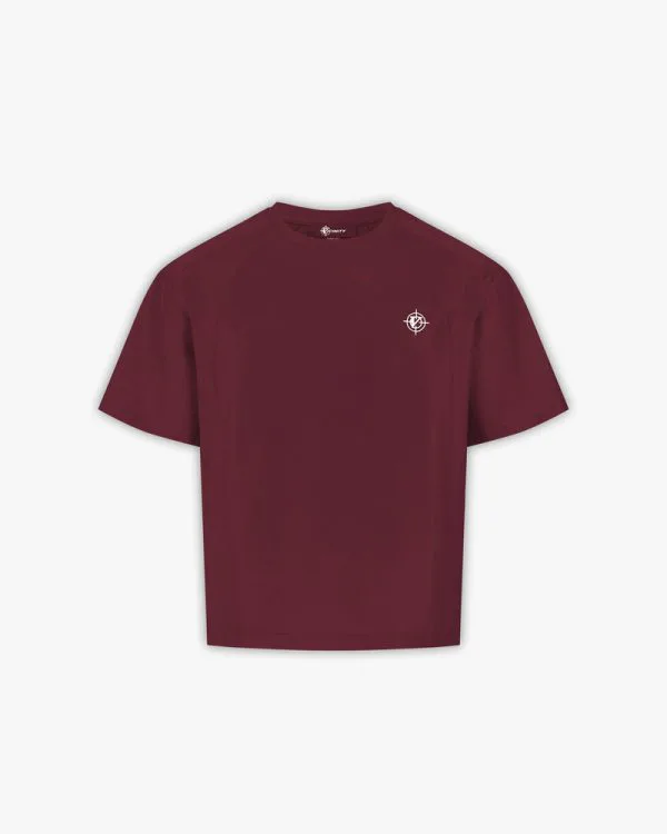 T shirt wine red - Avenue Wear
