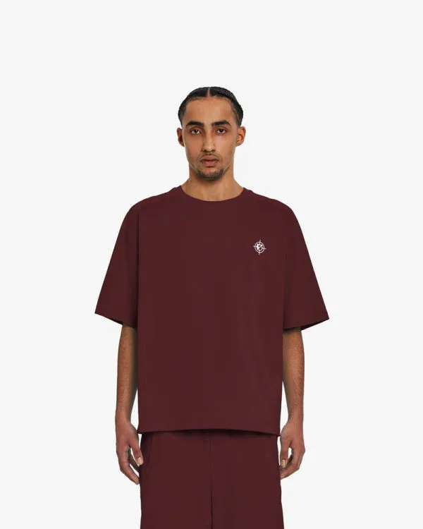 T-SHIRT WINE RED - T-Shirts - streetwear Avenue Wear