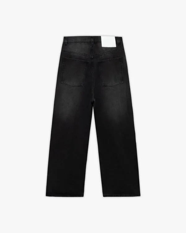 THE BAGGY DENIM GREY - Pantalons & Jorts - streetwear Avenue Wear
