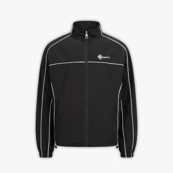 Track jacket black - Avenue Wear