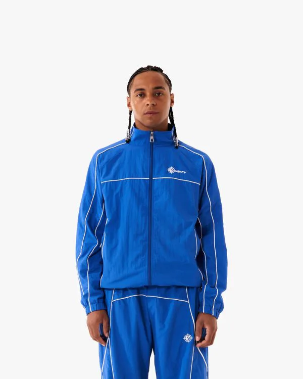 TRACK JACKET BLUE - Vestes - streetwear Avenue Wear