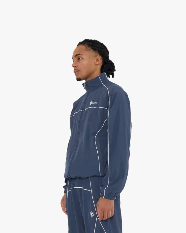 TRACK JACKET DARK BLUE - Vestes - streetwear Avenue Wear