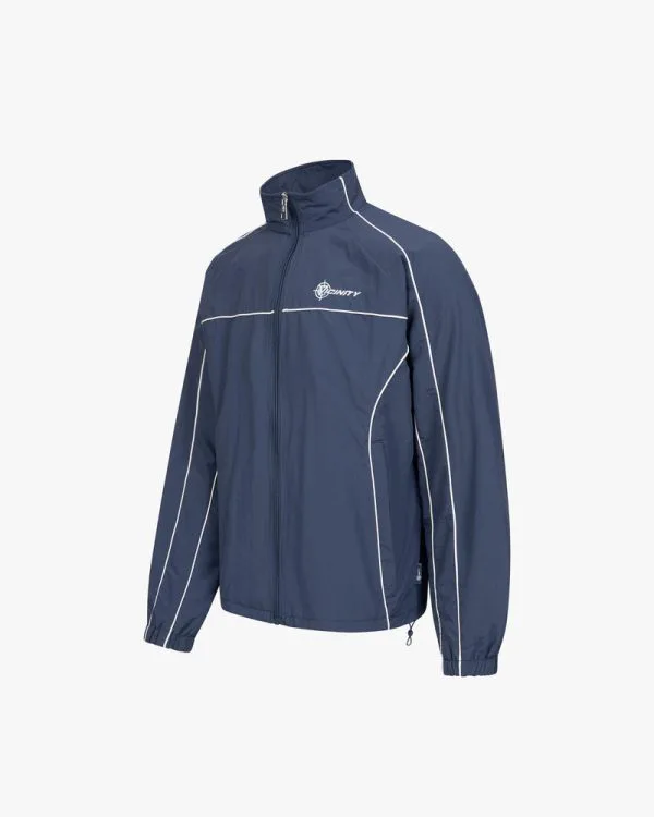 TRACK JACKET DARK BLUE - Vestes - streetwear Avenue Wear