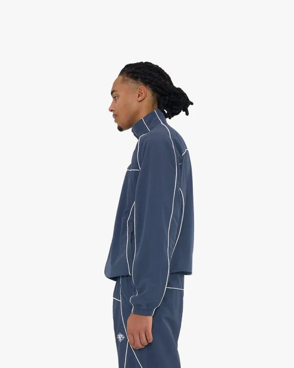 TRACK JACKET DARK BLUE - Vestes - streetwear Avenue Wear