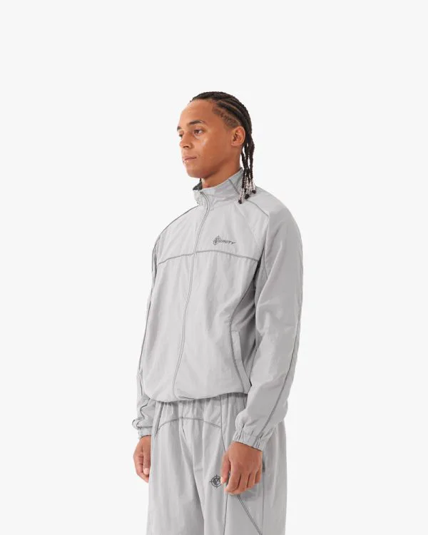 TRACK JACKET GREY - Vestes - streetwear Avenue Wear