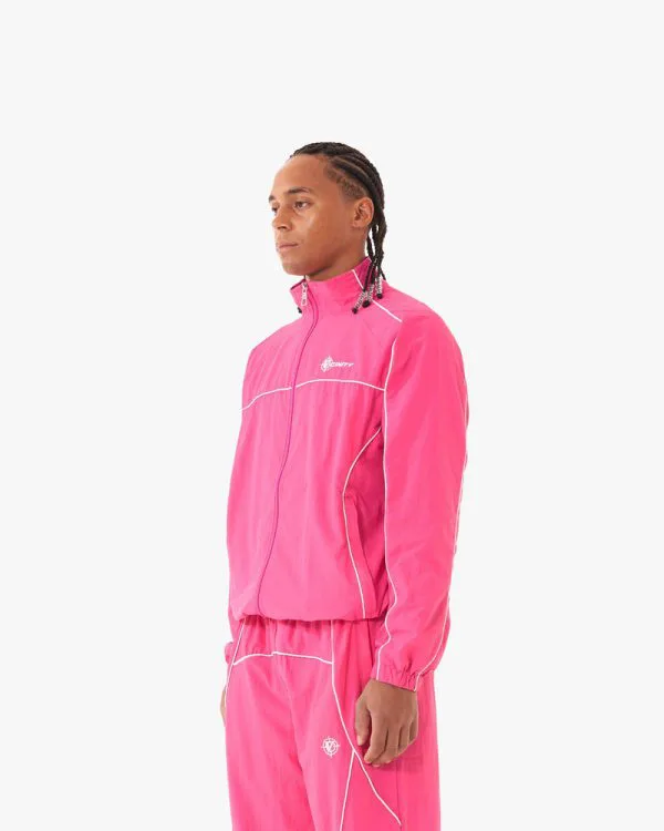 TRACK JACKET PINK - Vestes - streetwear Avenue Wear
