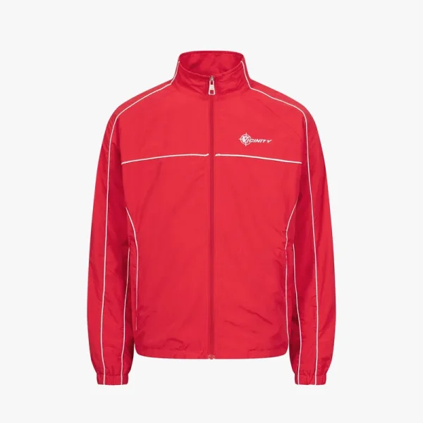 Track jacket red - Avenue Wear