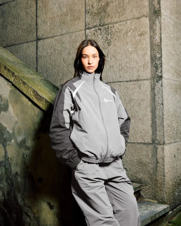 TRACK JACKET V2 BELUGA - Vestes - streetwear Avenue Wear