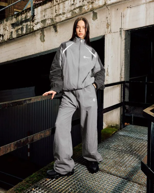 TRACK JACKET V2 BELUGA - Vestes - streetwear Avenue Wear