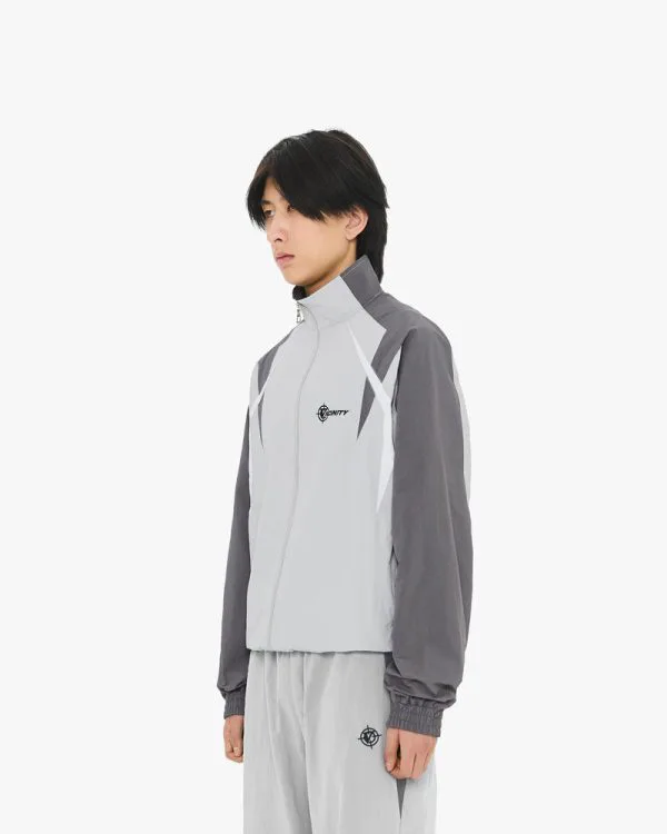 TRACK JACKET V2 BELUGA - Vestes - streetwear Avenue Wear