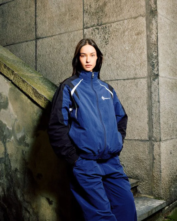 TRACK JACKET V2 BLUE TANG - Vestes - streetwear Avenue Wear