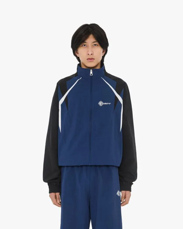 TRACK JACKET V2 BLUE TANG - Vestes - streetwear Avenue Wear