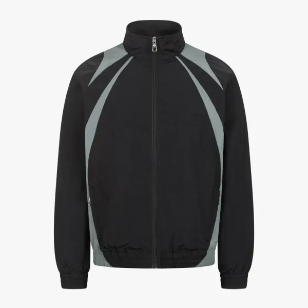 Track jacket v3 black grey - Avenue Wear