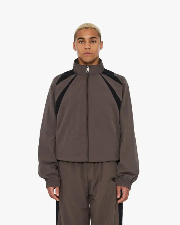 TRACK JACKET V3 MOCHA BLACK - Vestes - streetwear Avenue Wear
