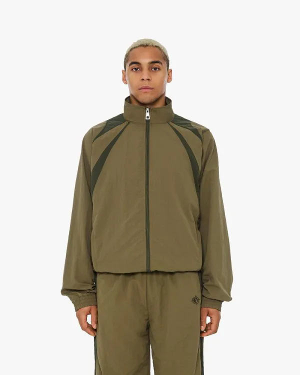 TRACK JACKET V3 OLIVE TAN - Vestes - streetwear Avenue Wear