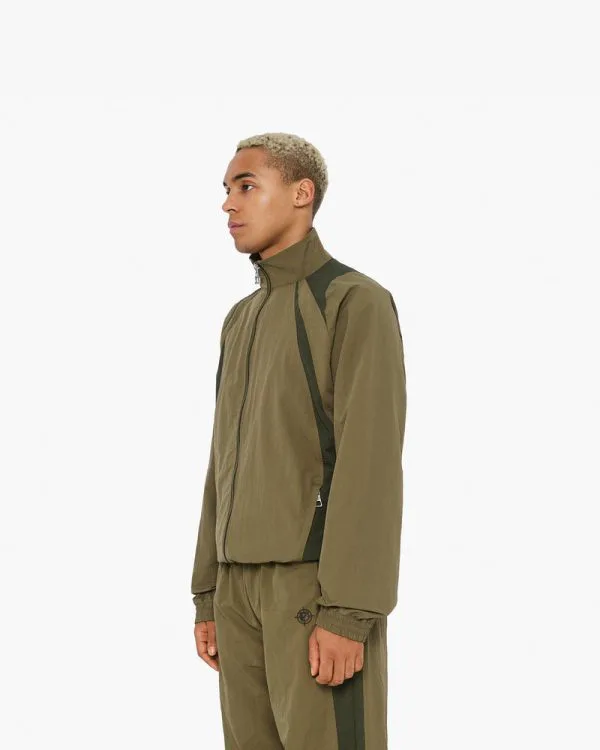 TRACK JACKET V3 OLIVE TAN - Vestes - streetwear Avenue Wear