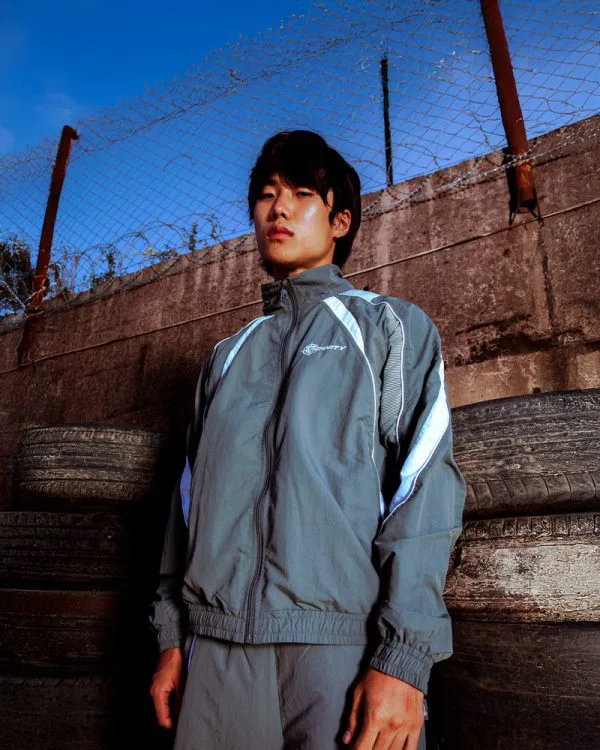 TRACK JACKET V4 GREY - Vestes - streetwear Avenue Wear