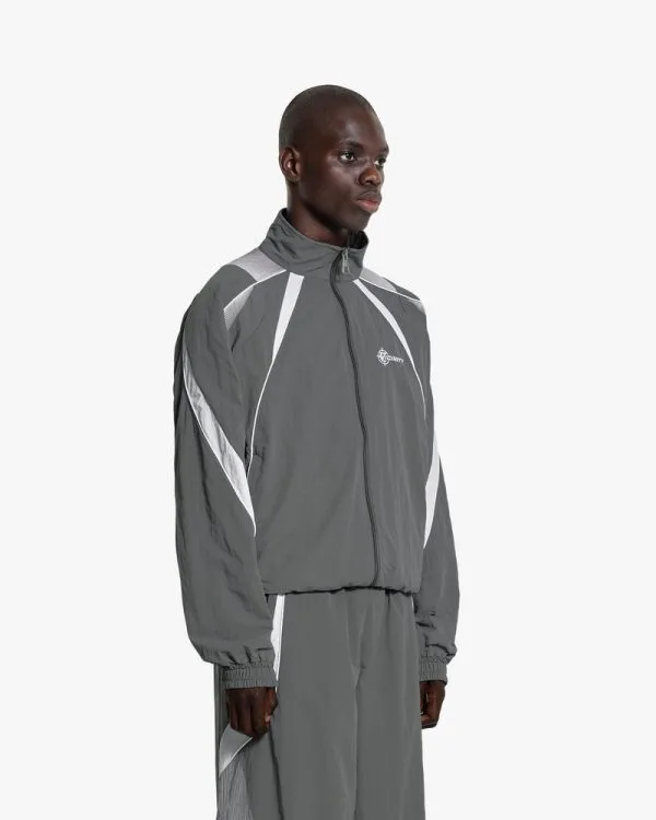TRACK JACKET V4 GREY - Vestes - streetwear Avenue Wear