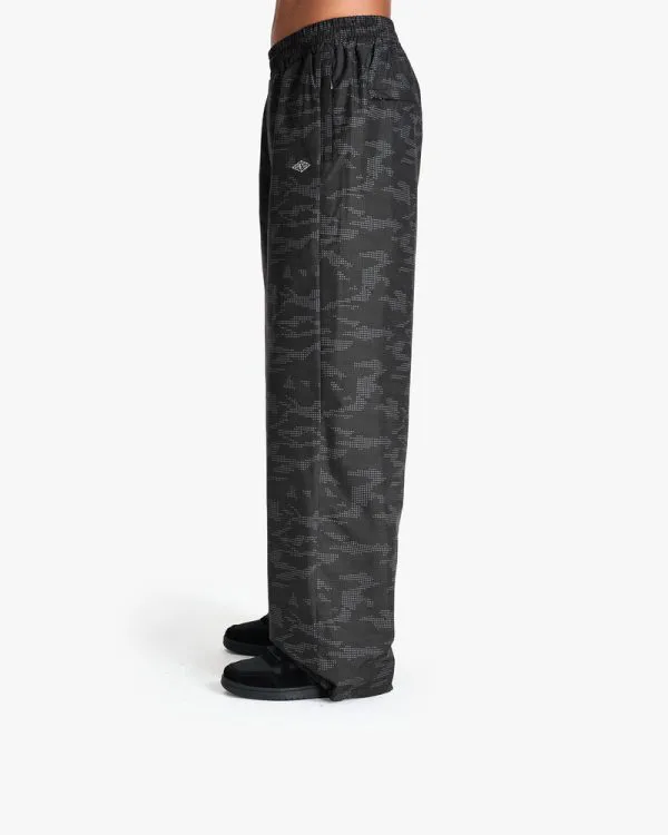 TRACK PANTS DOTTED CAMO BLACK - Pantalons & Jorts - streetwear Avenue Wear