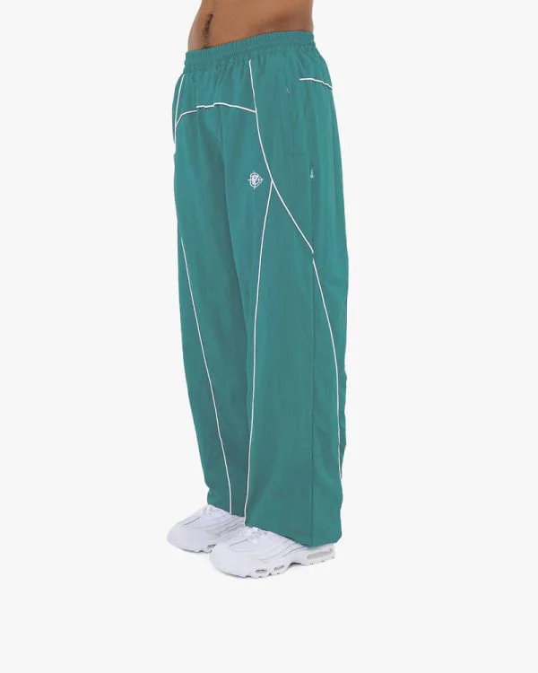 TRACK PANTS GREEN - Pantalons & Jorts - streetwear Avenue Wear