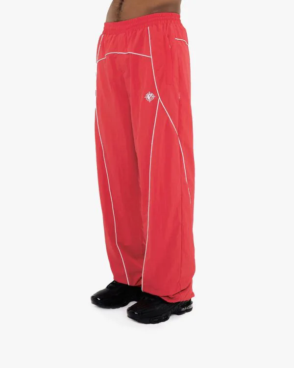 TRACK PANTS RED - Pantalons & Jorts - streetwear Avenue Wear