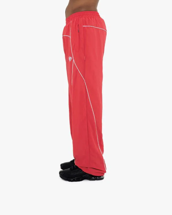 TRACK PANTS RED - Pantalons & Jorts - streetwear Avenue Wear