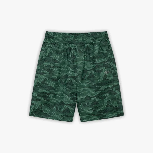 Track shorts dotted camo green - Avenue Wear