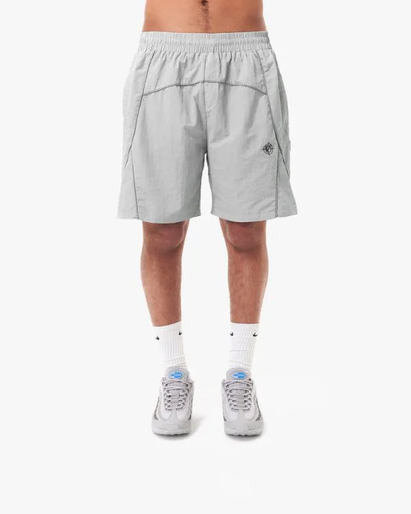 TRACK SHORTS GREY - Pantalons & Jorts - streetwear Avenue Wear