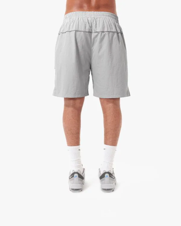 TRACK SHORTS GREY - Pantalons & Jorts - streetwear Avenue Wear