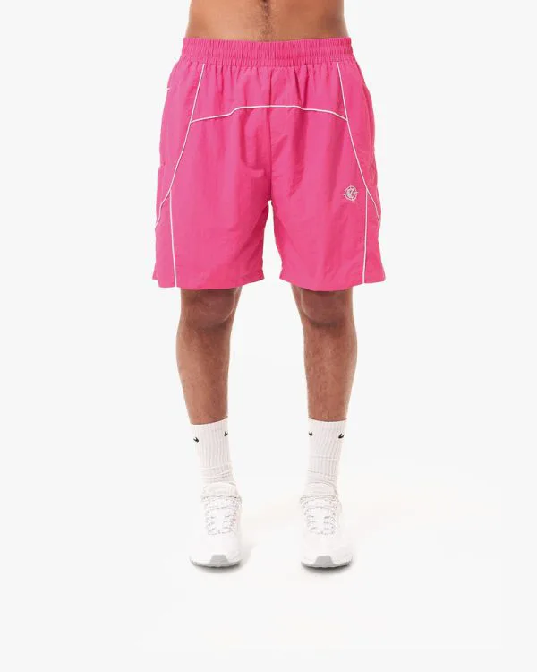 TRACK SHORTS PINK - Pantalons & Jorts - streetwear Avenue Wear