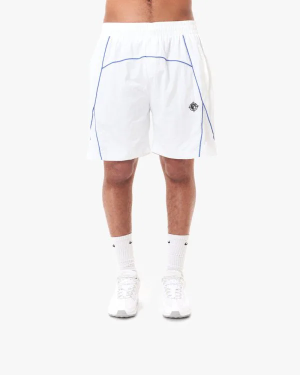TRACK SHORTS WHITE - Pantalons & Jorts - streetwear Avenue Wear