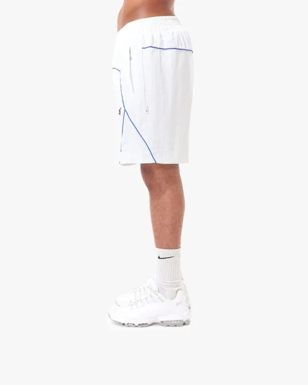 TRACK SHORTS WHITE - Pantalons & Jorts - streetwear Avenue Wear