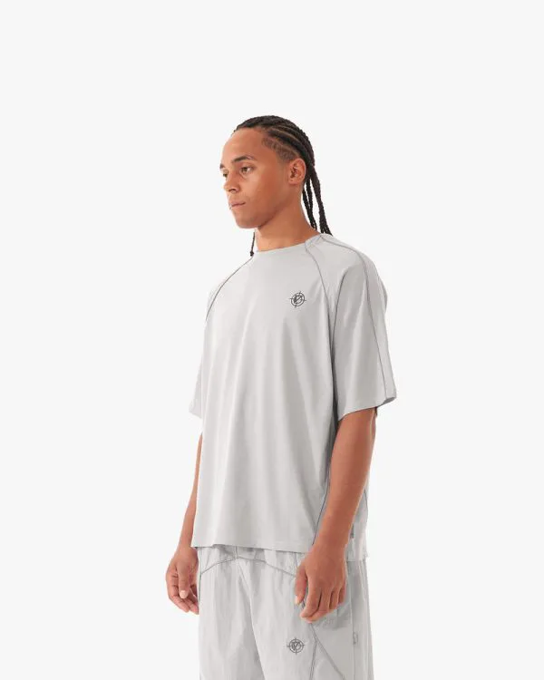 TRACK TEE GREY - T-Shirts - streetwear Avenue Wear
