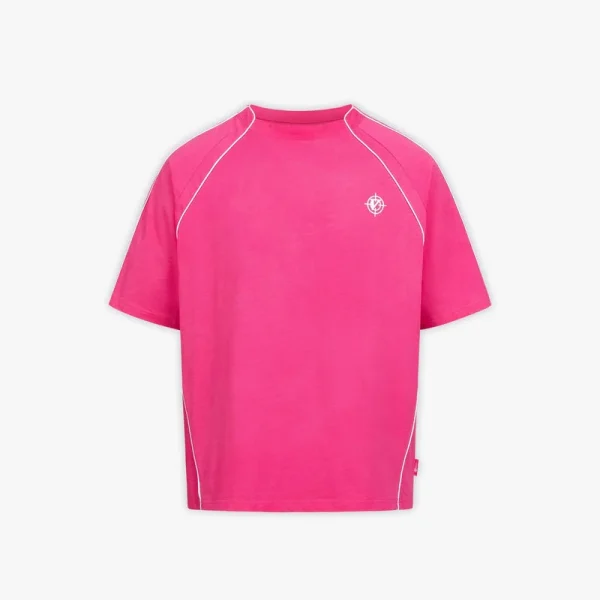 Track tee pink - Avenue Wear