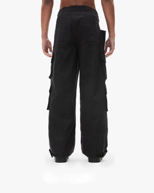 TRAIL CARGO BLACK - Pantalons & Jorts - streetwear Avenue Wear